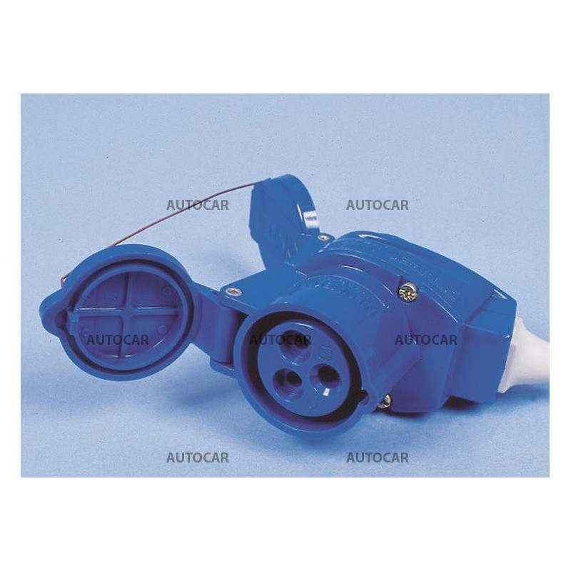 Zástrčka CEE dvojitá + Kábel 1,5m