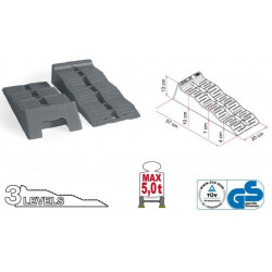 Kliny pod kolesá Fiamma 5t