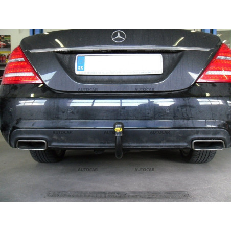 Ťažné zariadenie pre Mercedes  S W221 - automatický vertikálny systém - od 10.2005-06.2013