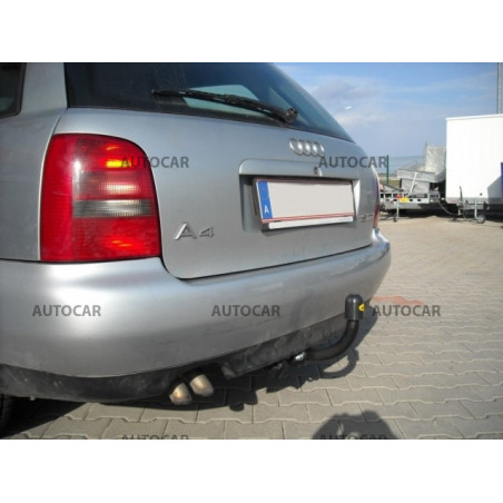 Ťažné zariadenie pre A 4 - Combi, Avant, Quattro, ( 8 D2, B5 ) - skrutkový systém - od 1995/12 do 2001/05 Ťažné zariadenie pre A 4 - Combi, Avant, Quattro, ( 8 D2, B5 ) - skrutkový systém - od 1995/12 do 2001/05