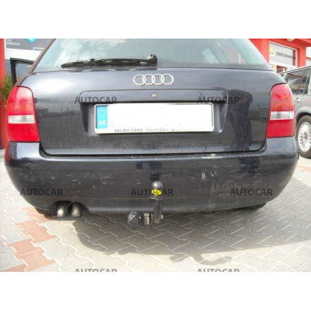 Ťažné zariadenie pre A 4 - Combi, Avant, Quattro, ( 8 D2, B5 ) - skrutkový systém - od 1995/12 do 2001/05 Ťažné zariadenie pre A 4 - Combi, Avant, Quattro, ( 8 D2, B5 ) - skrutkový systém - od 1995/12 do 2001/05