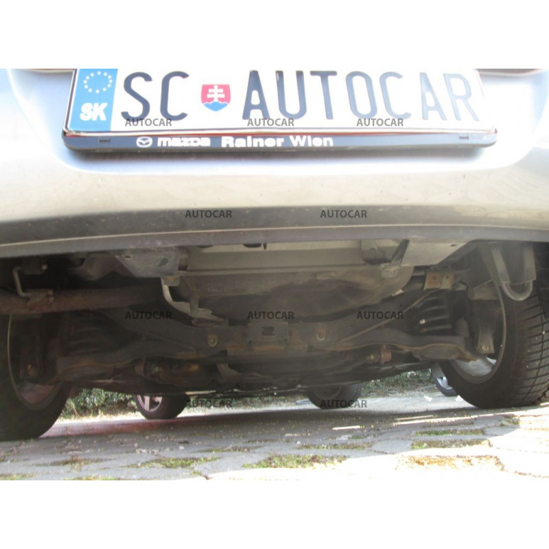 Ťažné zariadenie pre Mazda 3 - BL - 4 dv. - odnímateľný  vertikálny bajonetový systém