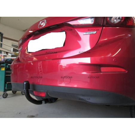 Ťažné zariadenie pre Mazda 3 - J36A - 4 dv. - odnímateľný vertikálny bajonetový systém Ťažné zariadenie pre Mazda 3 - J36A - 4 dv. - odnímateľný vertikálny bajonetový systém
