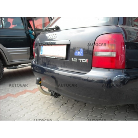 Ťažné zariadenie pre A 4 - Combi, Avant, Quattro, ( 8 D2, B5 ) - automatický systém - od 1995/12 do 2001/05 Ťažné zariadenie pre A 4 - Combi, Avant, Quattro, ( 8 D2, B5 ) - automatický systém - od 1995/12 do 2001/05