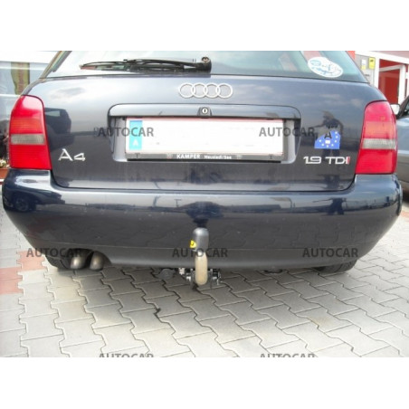 Ťažné zariadenie pre A 4 - Combi, Avant, Quattro, ( 8 D2, B5 ) - automatický systém - od 1995/12 do 2001/05 Ťažné zariadenie pre A 4 - Combi, Avant, Quattro, ( 8 D2, B5 ) - automatický systém - od 1995/12 do 2001/05