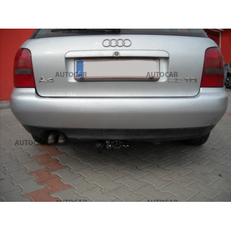 Ťažné zariadenie pre A 4 - Combi, Avant, Quattro, ( 8 D2, B5 ) - automatický systém - od 1995/12 do 2001/05 Ťažné zariadenie pre A 4 - Combi, Avant, Quattro, ( 8 D2, B5 ) - automatický systém - od 1995/12 do 2001/05