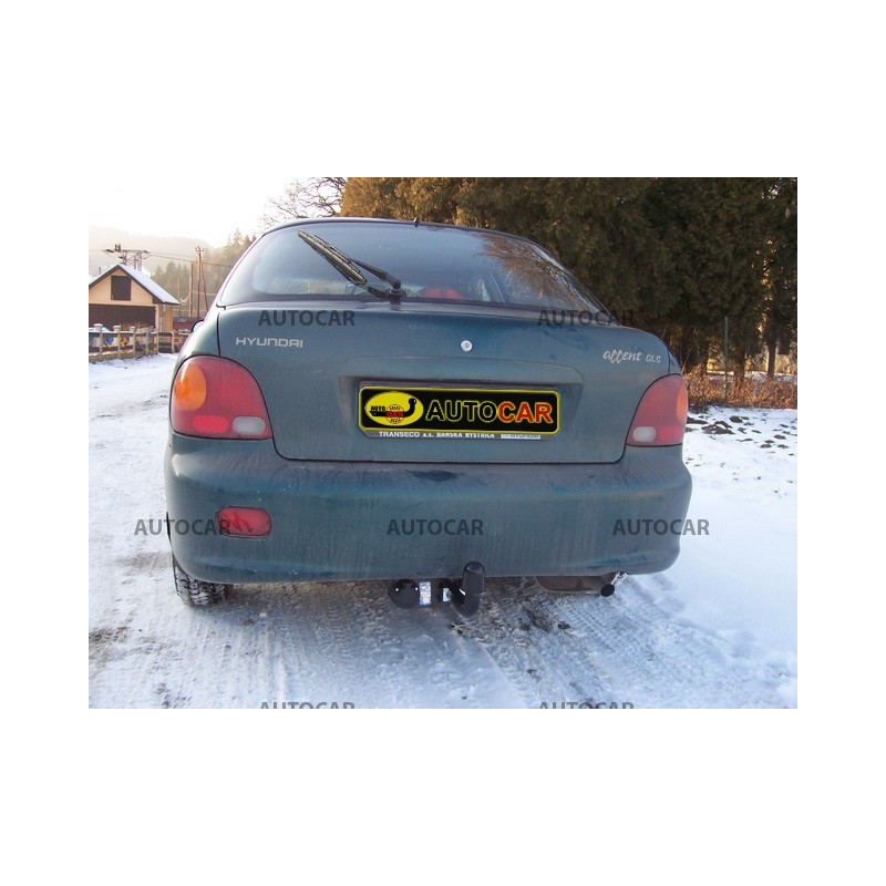 Ťažné zariadenie pre Hyundai ACCENT - skrutkový systém