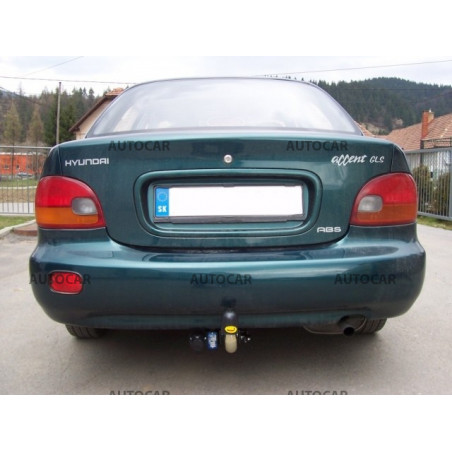 Ťažné zariadenie pre Hyundai ACCENT - odnímateľný bajonetový systém Ťažné zariadenie pre Hyundai ACCENT - odnímateľný bajonetový systém