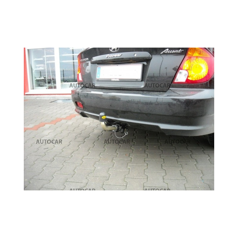 Ťažné zariadenie pre Hyundai ACCENT - odnímateľný bajonetový systém