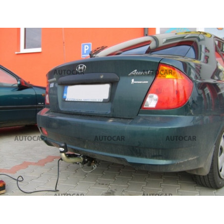 Ťažné zariadenie pre Hyundai ACCENT - odnímateľný bajonetový systém