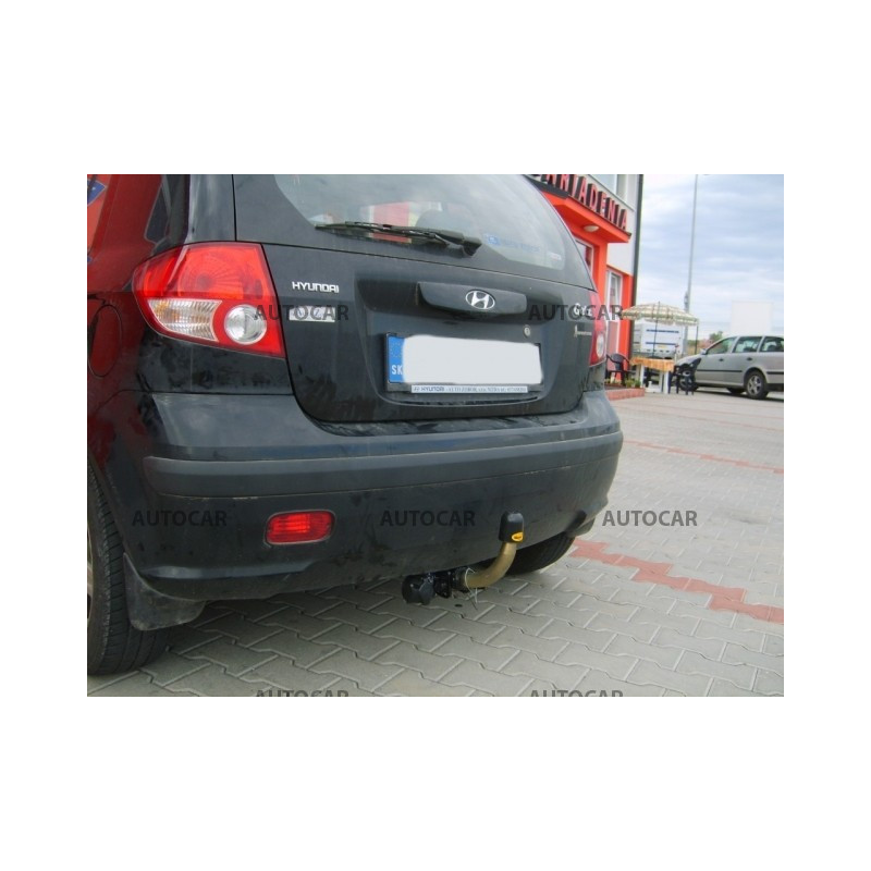 Ťažné zariadenie pre Hyundai GETZ - 3/5 dv. - odnímateľný bajonetový systém