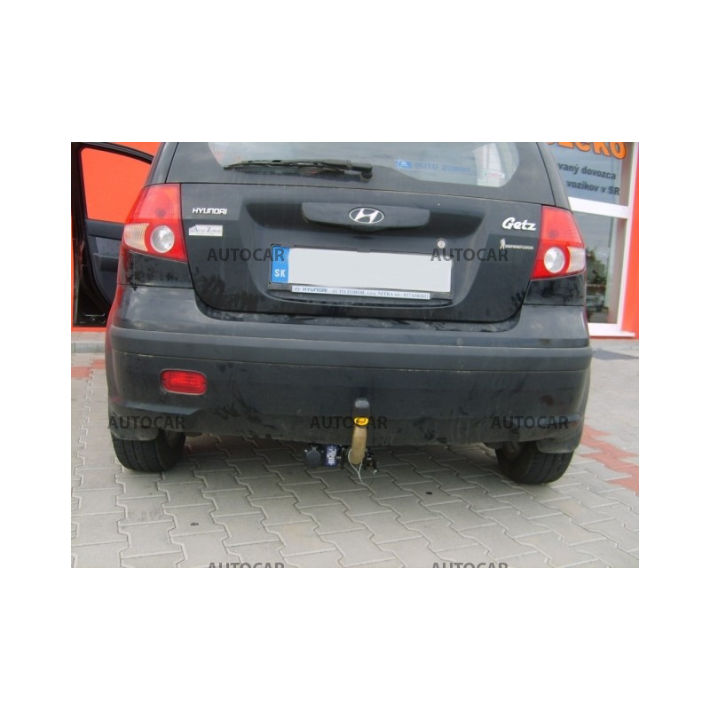 Ťažné zariadenie pre Hyundai GETZ - 3/5 dv. - odnímateľný bajonetový systém