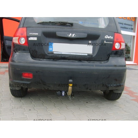 Ťažné zariadenie pre Hyundai GETZ - 3/5 dv. - odnímateľný bajonetový systém