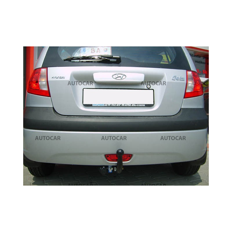 Ťažné zariadenie pre Hyundai GETZ - 3/5 dv. - skrutkový systém