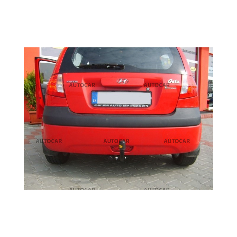Ťažné zariadenie pre Hyundai GETZ - 3/5 dv. - skrutkový systém