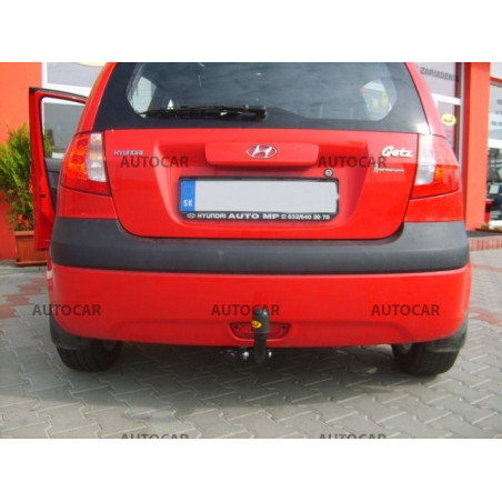 Ťažné zariadenie pre Hyundai GETZ - 3/5 dv. - skrutkový systém