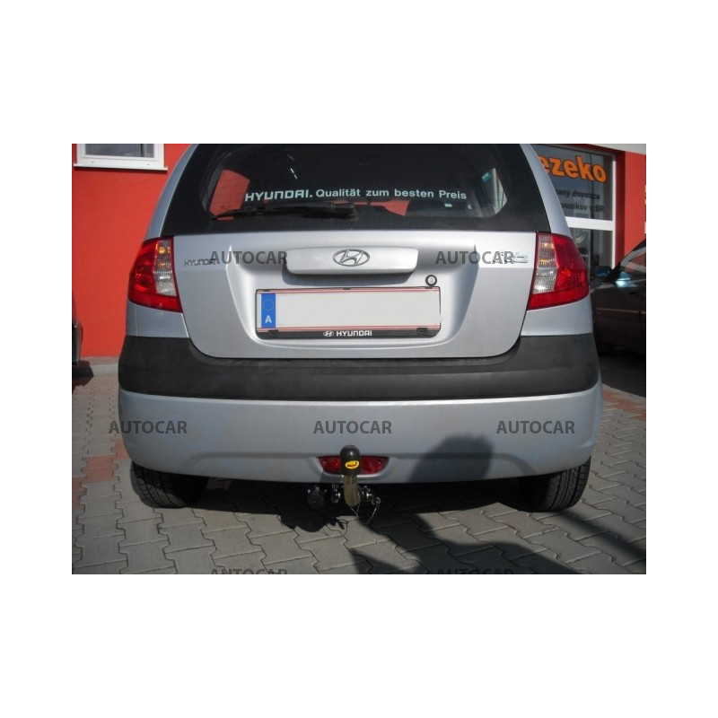 Ťažné zariadenie pre Hyundai GETZ - 3/5 dv. - odnímateľný bajonetový systém