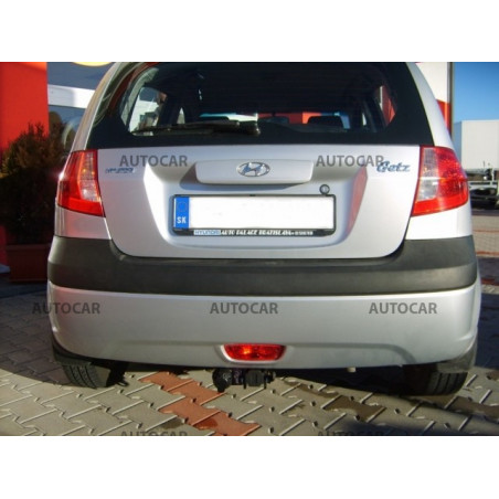 Ťažné zariadenie pre Hyundai GETZ - 3/5 dv. - odnímateľný bajonetový systém