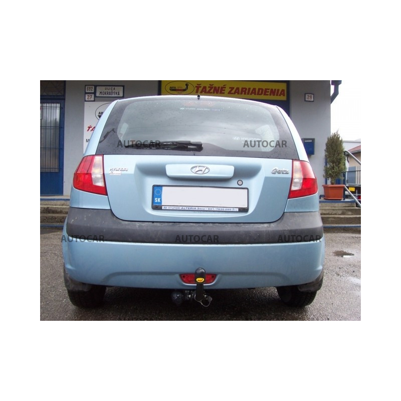 Ťažné zariadenie pre Hyundai GETZ - 3/5 dv. - odnímateľný bajonetový systém