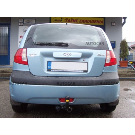 Ťažné zariadenie pre Hyundai GETZ - 3/5 dv. - odnímateľný bajonetový systém