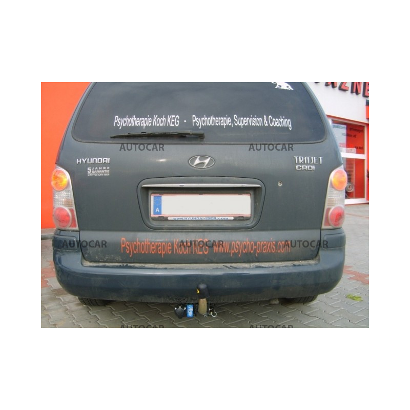 Ťažné zariadenie pre Hyundai TRAJET - VAN - odnímateľný bajonetový systém