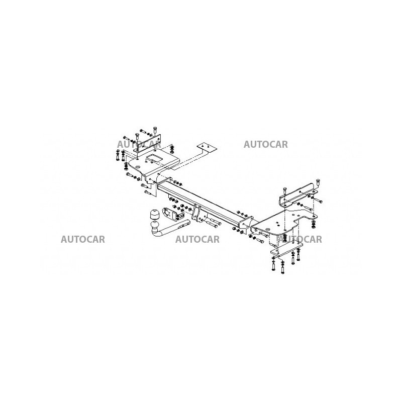 Ťažné zariadenie pre SPORTAGE - 5dv. (JM) - automatický systém - od 2004 do 