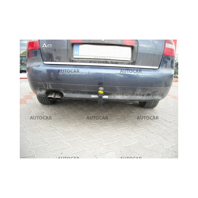 Ťažné zariadenie pre Audi A6 - odnímateľný vertikálny bajonetový systém