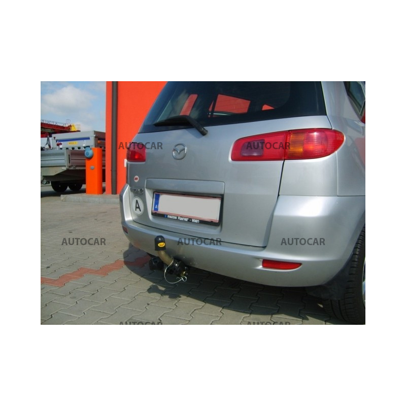 Ťažné zariadenie pre Mazda 2 - B2W - 3/5 dv. - odnímateľný bajonetový systém
