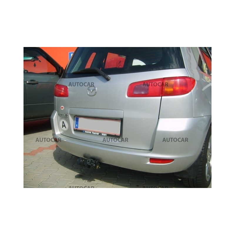 Ťažné zariadenie pre Mazda 2 - B2W - 3/5 dv. - odnímateľný bajonetový systém