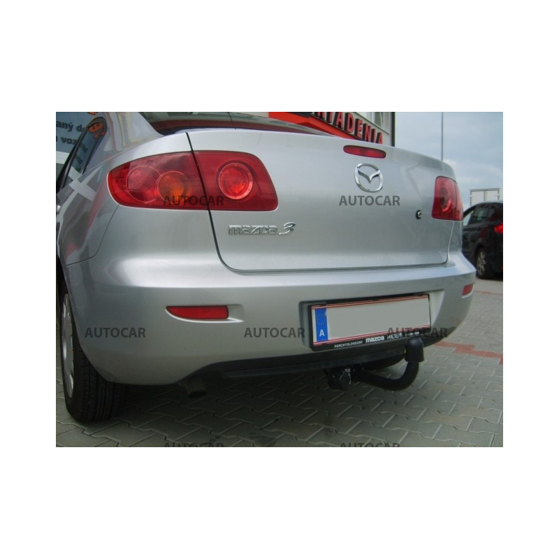 Ťažné zariadenie pre Mazda 3 - BK12 - 4 dv. - skrutkový systém