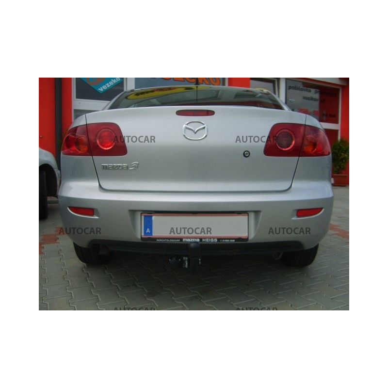 Ťažné zariadenie pre Mazda 3 - BK12 - 4 dv. - skrutkový systém