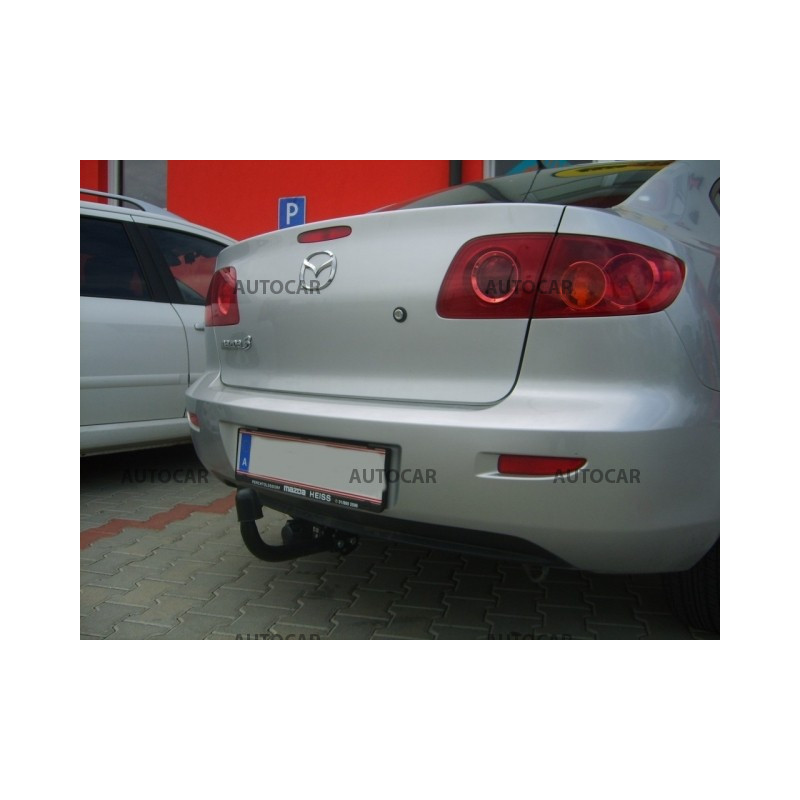 Ťažné zariadenie pre Mazda 3 - BK12 - 4 dv. - skrutkový systém