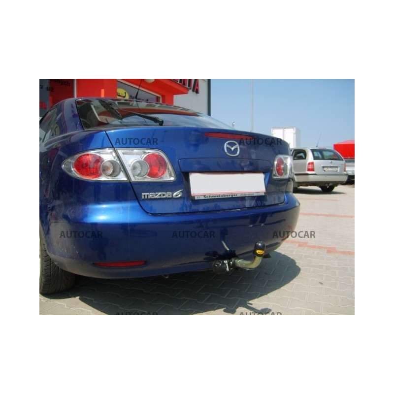Ťažné zariadenie pre Mazda 6 - GG - 4/5 dv. - odnímateľný bajonetový systém
