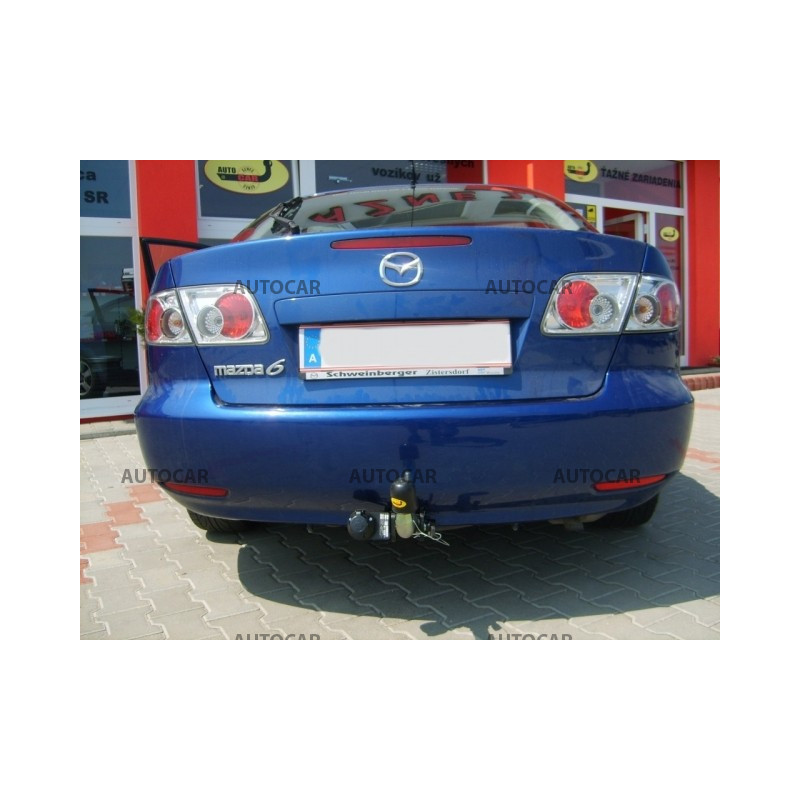 Ťažné zariadenie pre Mazda 6 - GG - 4/5 dv. - odnímateľný bajonetový systém