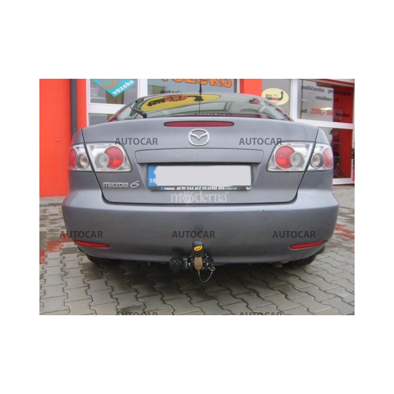 Ťažné zariadenie pre Mazda 6 - GG - 4/5 dv. - odnímateľný bajonetový systém