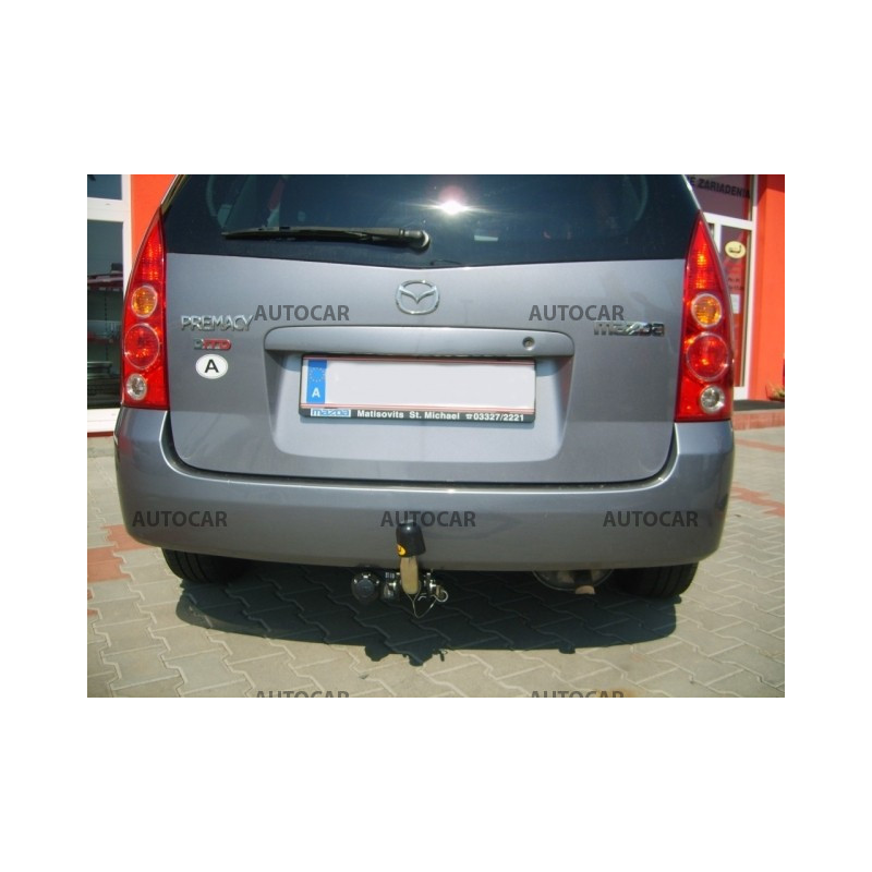 Ťažné zariadenie pre Mazda PREMACY - odnímateľný bajonetový systém