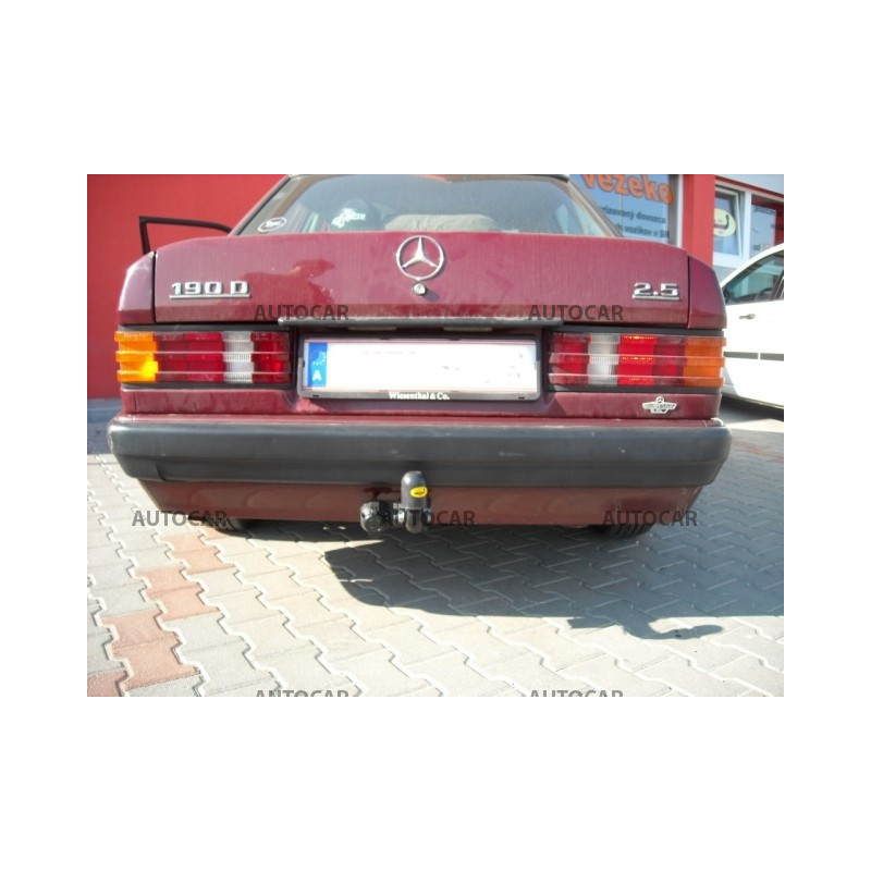 Ťažné zariadenie pre Mercedes 190 (W201) - skrutkový systém