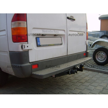 Ťažné zariadenie pre Mercedes SPRINTER - Dodávka so schodíkom - Rázvor 3,55 / 4,025 m - skrutkový systém