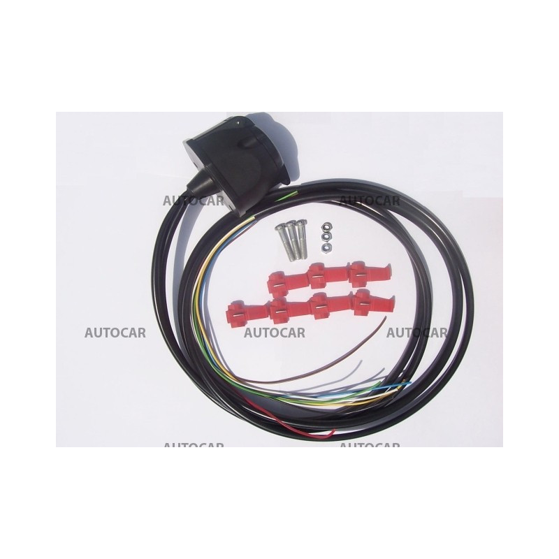 13/8 PIN - Univerzálna elektroinštalácia pre ťažné zariadenia (so spiatočkou)