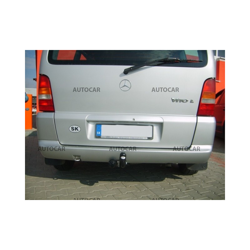 Ťažné zariadenie pre Mercedes V / VIANO / VITO (W638) - skrutkový systém