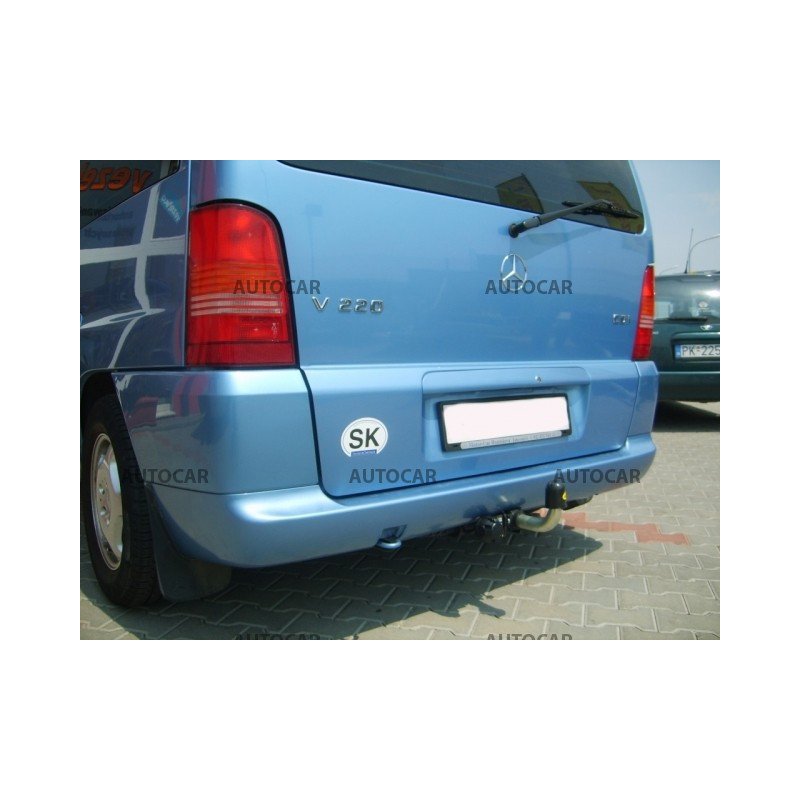 Ťažné zariadenie pre Mercedes V / VIANO / VITO (W638) - odnímateľný bajonetový systém