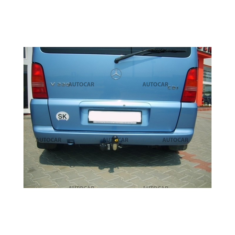 Ťažné zariadenie pre Mercedes V / VIANO / VITO (W638) - odnímateľný bajonetový systém