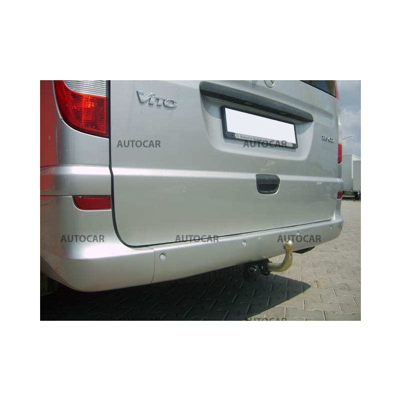 Ťažné zariadenie pre Mercedes V / VIANO / VITO (W639) - odnímateľný bajonetový systém