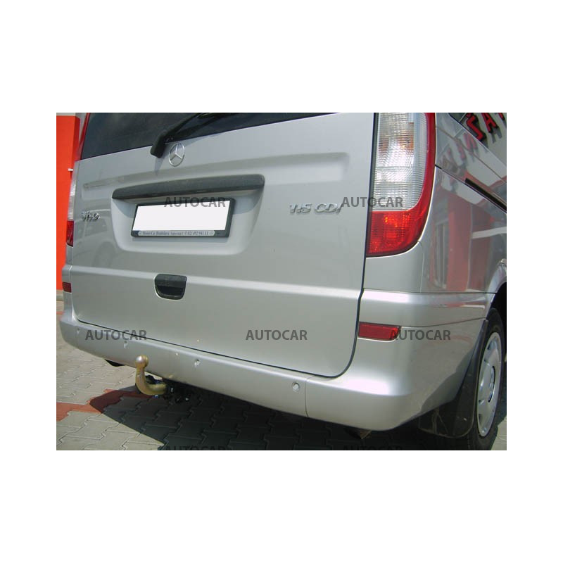 Ťažné zariadenie pre Mercedes V / VIANO / VITO (W639) - odnímateľný bajonetový systém