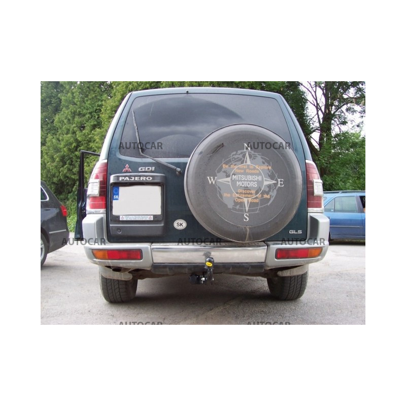 Ťažné zariadenie pre PAJERO - 5dv. ( V60,V70 ) - skrutkový systém - od 2000 do 2006/12