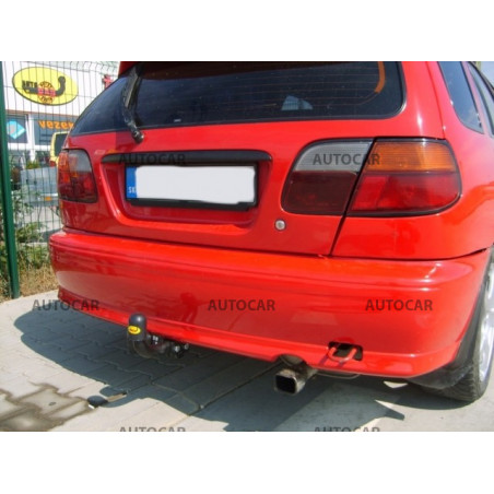 Ťažné zariadenie pre ALMERA - 3/5dv.(N 15) - skrutkový systém - od 1995 do 2000/02