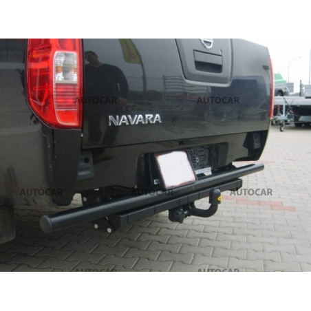 Ťažné zariadenie pre NAVARA - rúrkový nárazník , ( D 40 ) - skrutkový systém - od 2006 do 