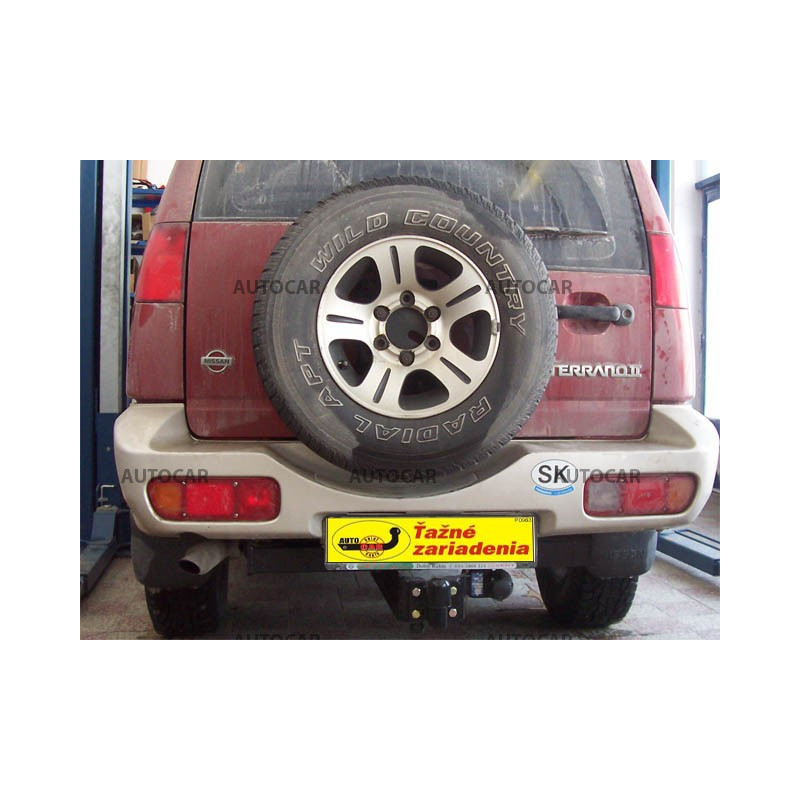 Ťažné zariadenie pre PATROL GR - 3/5dv.,(Y 60),výškovo polohov.guľa - skrutkový systém - od 1989/01 do 1997/12