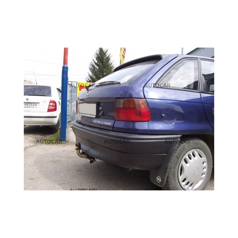 Ťažné zariadenie pre Opel ASTRA - "F" - odnímateľný bajonetový systém