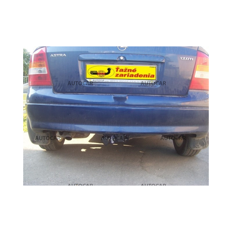 Ťažné zariadenie pre Opel ASTRA - "G" - odnímateľný bajonetový systém